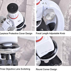 میکروسکوپ دانش آموزی علوم پایه 2172 light ) Microscope Science Kids )-اسباب بازی